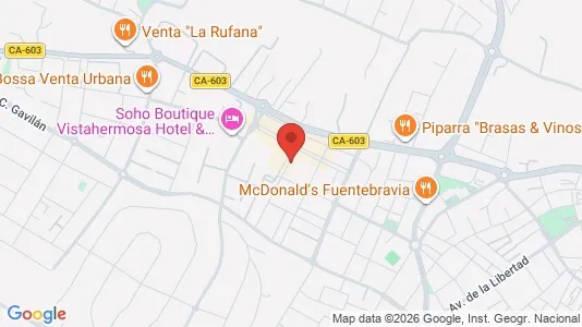 Apartments for rent i El Puerto de Santa María - kort over placeringen