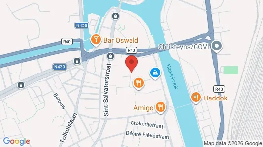 Apartments for rent i Stad Gent - kort over placeringen