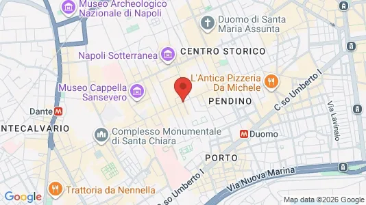 Apartments for rent i Napoli Municipalità 2 - kort over placeringen
