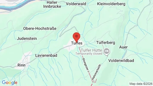 Houses for rent i Tulfes - kort over placeringen