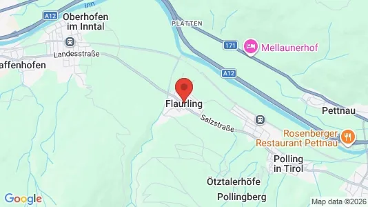 Apartments for rent i Flaurling - kort over placeringen
