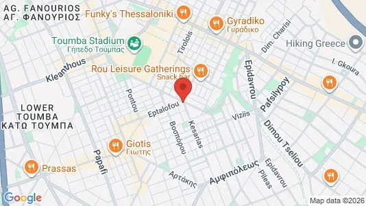 Apartments for rent i Pylaia-Chortiatis - kort over placeringen