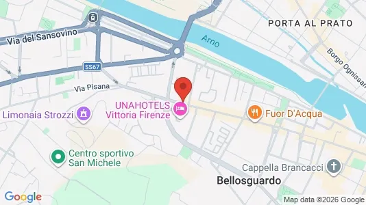 Apartments for rent i Florence - kort over placeringen