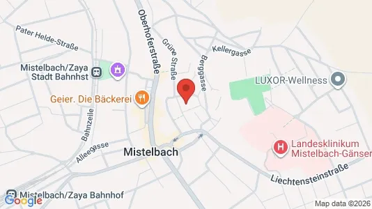 Apartments for rent i Mistelbach - kort over placeringen