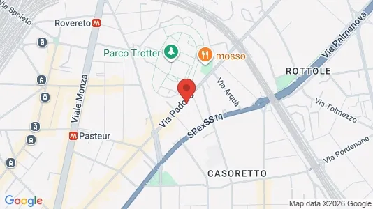 Apartments for rent i Milano Zona 3 - Porta Venezia, Città Studi, Lambrate - kort over placeringen