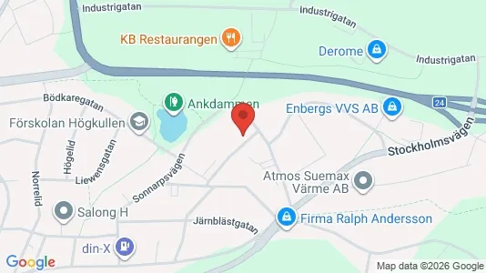 Apartments for rent i Örkelljunga - kort over placeringen