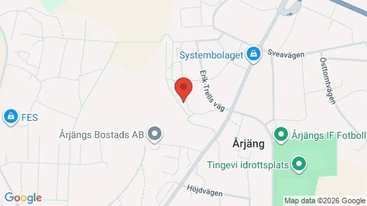 Apartments for rent i Årjäng - kort over placeringen