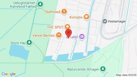 Apartments for rent i Copenhagen S - kort over placeringen
