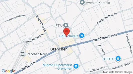 Apartments for rent i Lebern - kort over placeringen