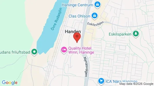 Apartments for rent i Haninge - kort over placeringen