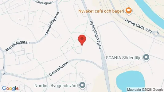 Apartments for rent i Södertälje - kort over placeringen
