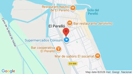 Apartments for rent i Sueca - kort over placeringen