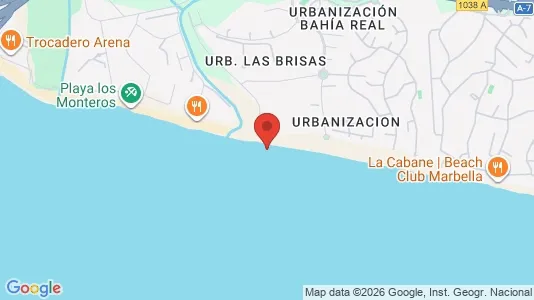 Apartments for rent i Marbella - kort over placeringen