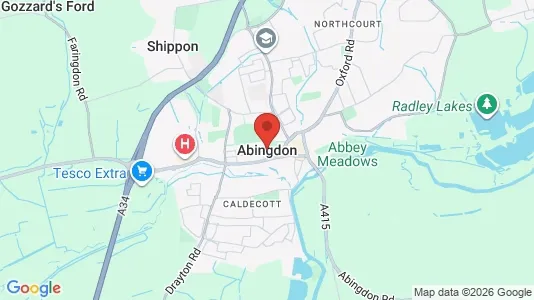 Houses for rent i Abingdon - Oxfordshire - kort over placeringen