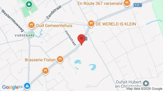 Apartments for rent i Jabbeke - kort over placeringen