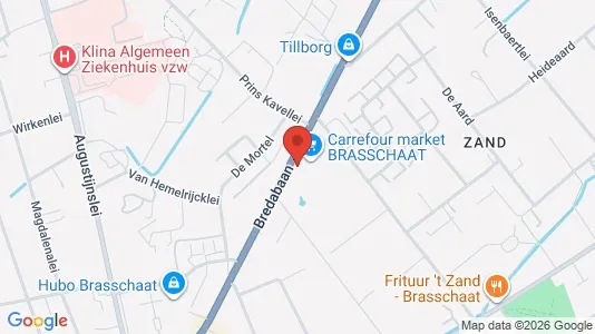 Apartments for rent i Brasschaat - kort over placeringen