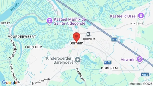 Apartments for rent i Bornem - kort over placeringen