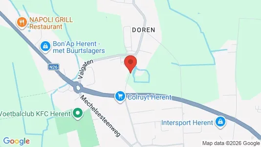 Apartments for rent i Herent - kort over placeringen