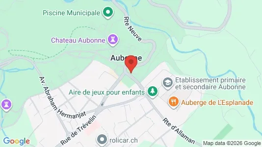 Apartments for rent i Morges - kort over placeringen