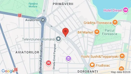 Apartments for rent i Bucharest - Sectorul 1 - kort over placeringen