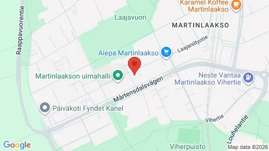 Apartments for rent i Vantaa - kort over placeringen