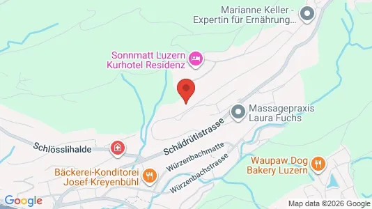 Apartments for rent i Luzern-Stadt - kort over placeringen