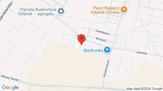 Apartments for rent i Gdańsk - kort over placeringen