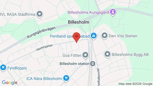 Apartments for rent i Bjuv - kort over placeringen