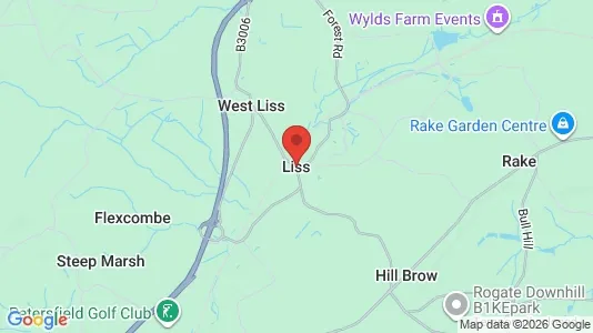 Houses for rent i Liss - Hampshire - kort over placeringen