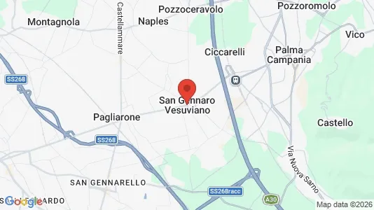 Apartments for rent i San Gennaro Vesuviano - kort over placeringen