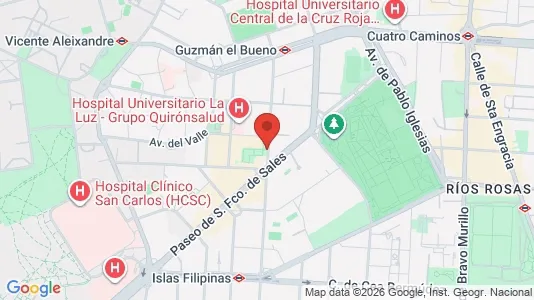 Apartments for rent i Madrid Centro - kort over placeringen