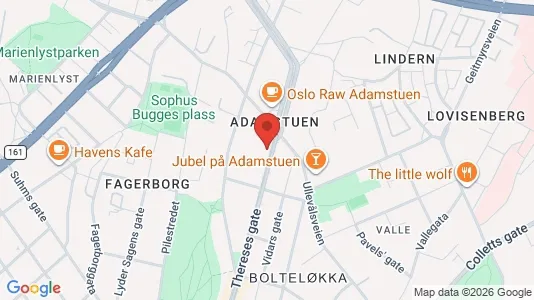 Apartments for rent i Oslo St. Hanshaugen - kort over placeringen