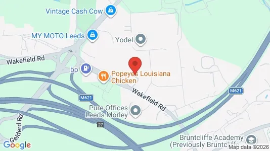 Apartments for rent i Leeds - West Yorkshire - kort over placeringen