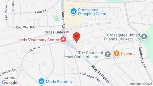 Apartments for rent i Leeds - West Yorkshire - kort over placeringen