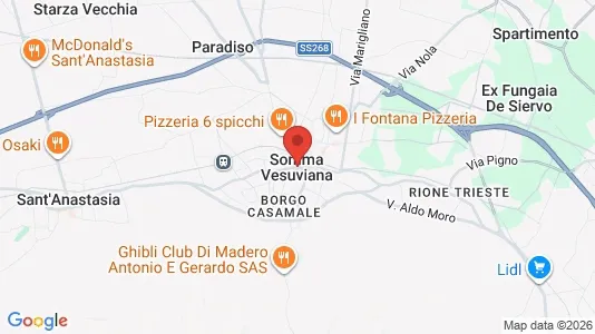 Apartments for rent i Somma Vesuviana - kort over placeringen