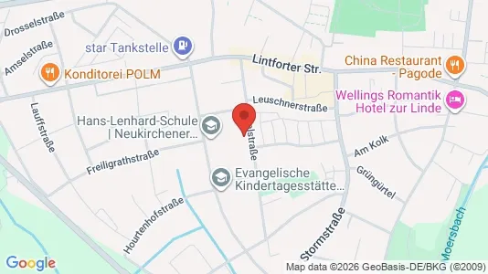 Apartments for rent i Wesel - kort over placeringen