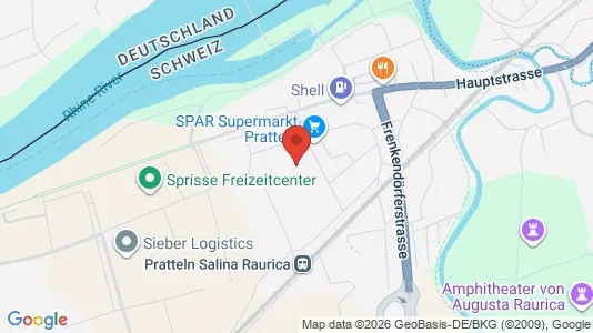 Apartments for rent i Liestal - kort over placeringen