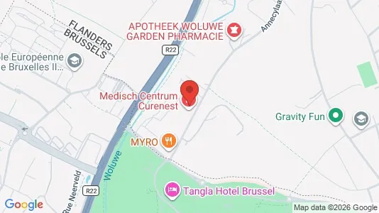 Apartments for rent i Zaventem - kort over placeringen