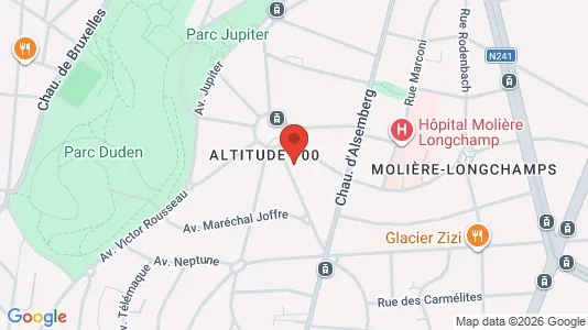 Apartments for rent i Brussels Vorst - kort over placeringen