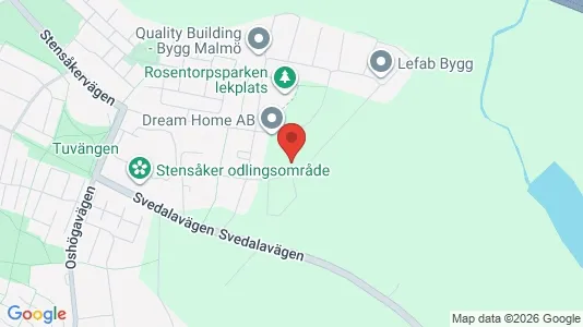 Apartments for rent i Oxie - kort over placeringen