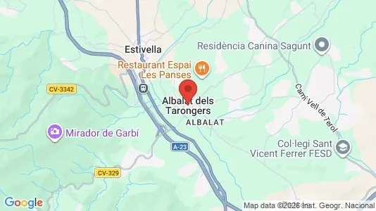 Houses for rent i Albalat dels Tarongers - kort over placeringen