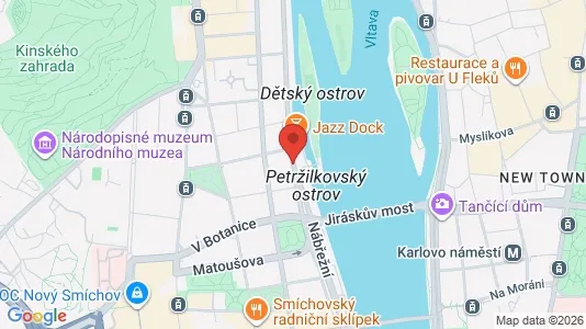 Apartments for rent i Prague 1 - kort over placeringen
