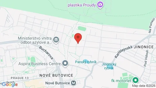 Apartments for rent i Prague 5 - kort over placeringen