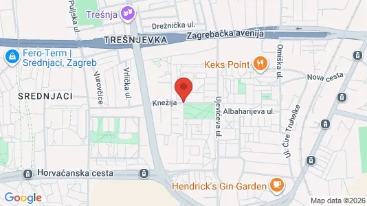 Apartments for rent i Sljeme (Medvednica-Tomislavac) - kort over placeringen