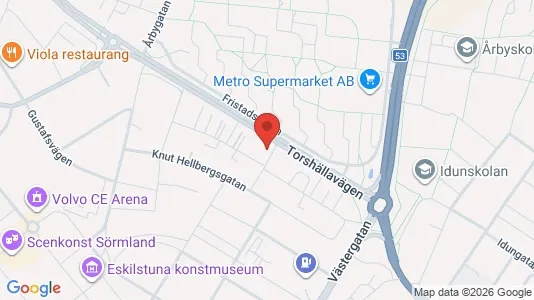 Apartments for rent i Eskilstuna - kort over placeringen