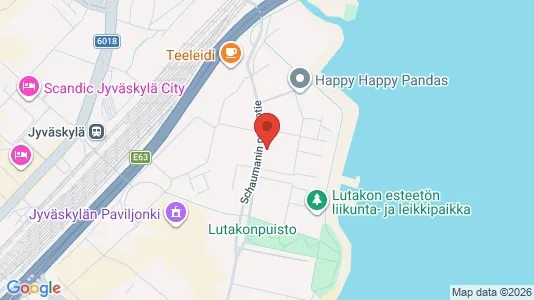 Apartments for rent i Jyväskylä - kort over placeringen
