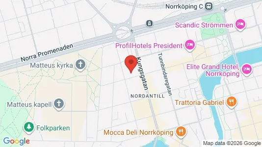 Apartments for rent i Norrköping - kort over placeringen