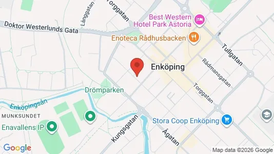 Apartments for rent i Enköping - kort over placeringen