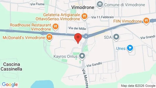 Rooms for rent i Vimodrone - kort over placeringen