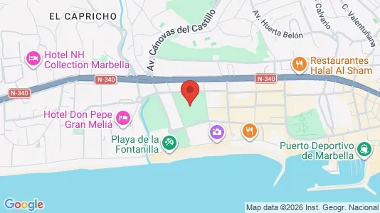 Apartments for rent i Marbella - kort over placeringen